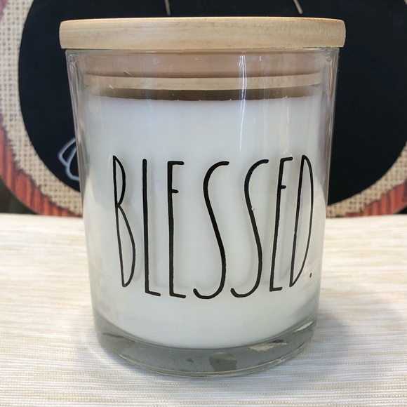 • Rae Dunn • | BLESSED Jar Candle🕯 - Picture 2 of 8